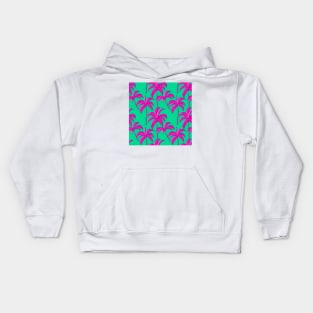 Palm Paradise Oasis Kids Hoodie